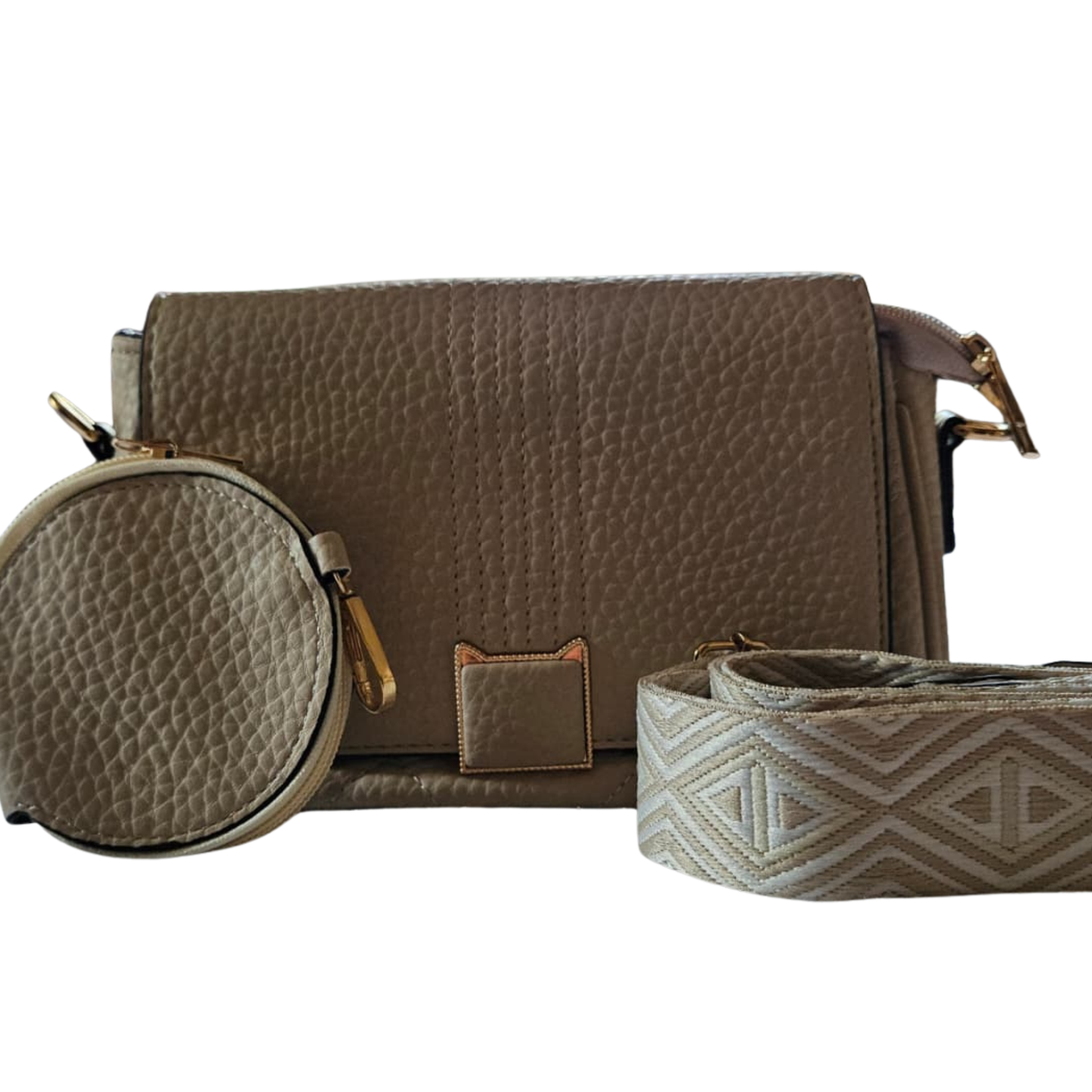 Elegant Textured Sling Bag