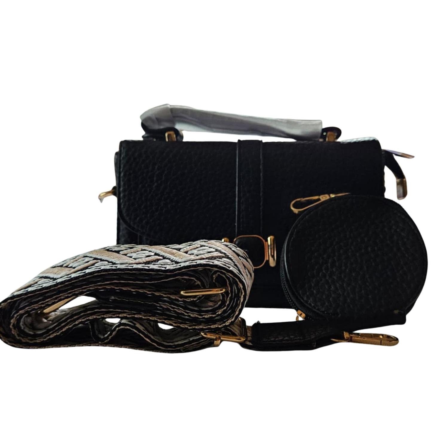Black Textured BAG