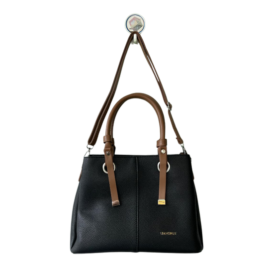 Dual Tone Premium Handbag with Sling