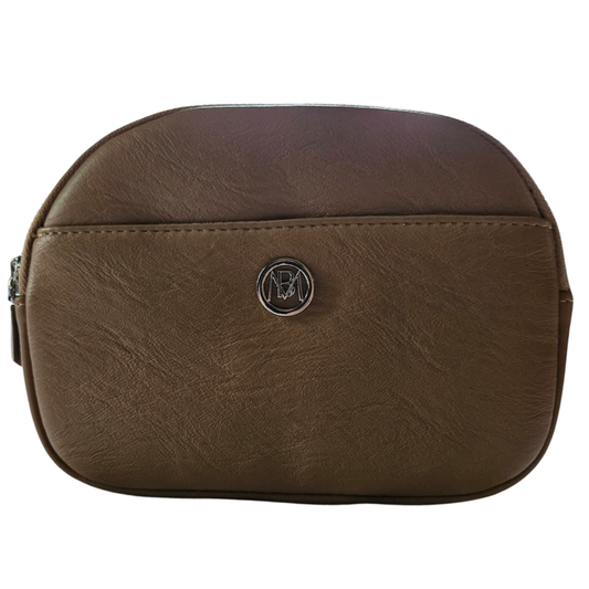 Multi-Zip Crossbody Sling Bag