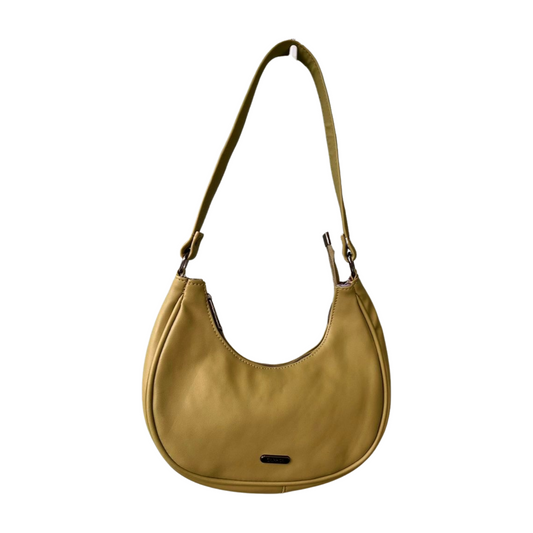 Olive Curve Mini Sling Bag